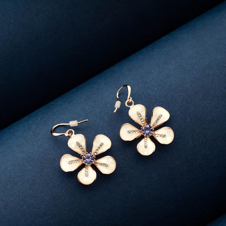 Jasmine Blooms Floral Necklace Set - Blingvine Jewelry