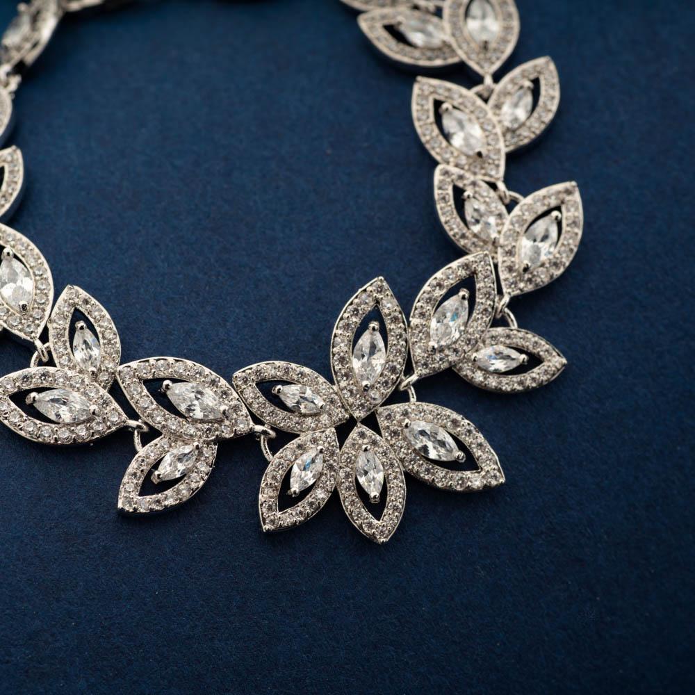 American Diamond Bracelet for women - Party Jewelry - Rio Crystal Bracelet  by Blingvine