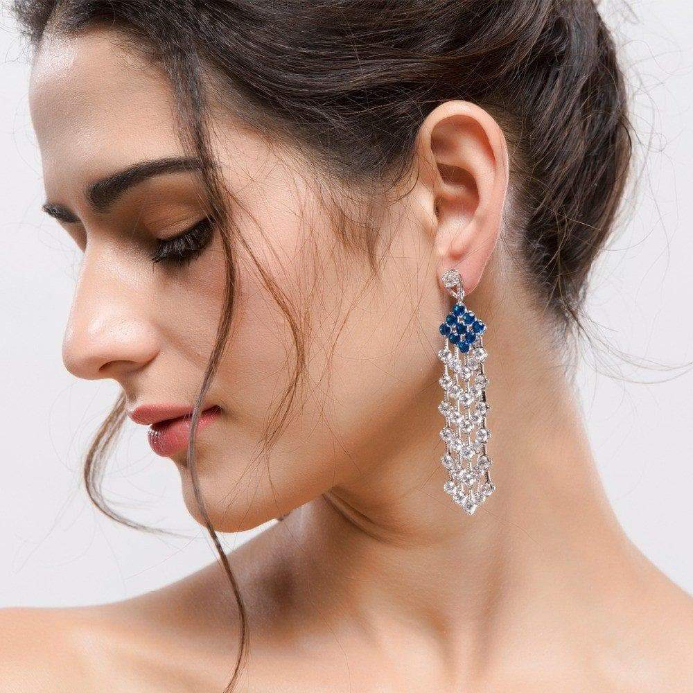 Jhoomer Tassel Long Earrings