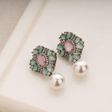 Buy Drop Of Baroque Pearl Earrings Online in India | Zariin