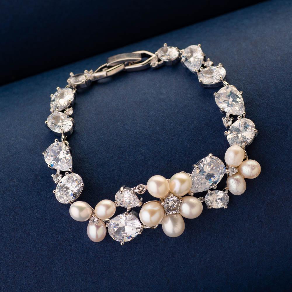 Buy Efulgenz Beaded Bangles Faux Pearl Bracelet Bangle Set for Women  Wedding Bridal Handcrafted Bangle Bracelets Fashion Jewelry,Black (Set of 2  Pcs), 2.8 Online at Best Prices in India - JioMart.