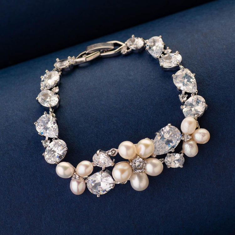 Buy Efulgenz Jewelry Bangles for Women Rhinestone Crystal Beaded Bracelet  Bangle Set with Hanging Jhumki Tassel Charms Style Bridal Wedding Bracelet  Jewelry for Women 4 Pcs Size 26 Online at Best Prices