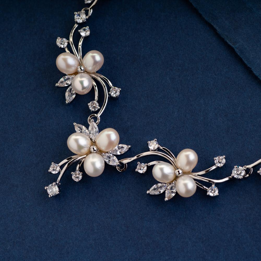 Katherine Luxury Pearl Necklace Set