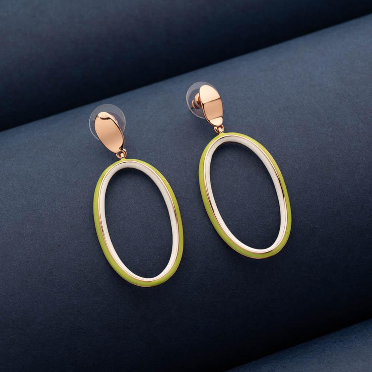 Loop of Life Dangler Earrings - Blingvine Jewelllery
