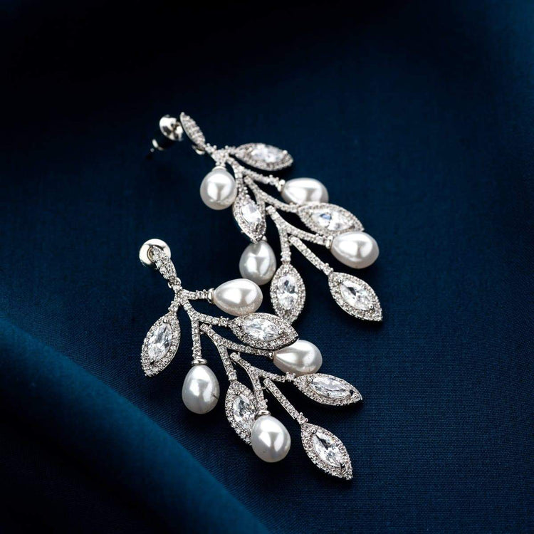 Donna Large Diamond Drop Huggie Earrings | Designer Fine Jewelry by Sara  Weinstock