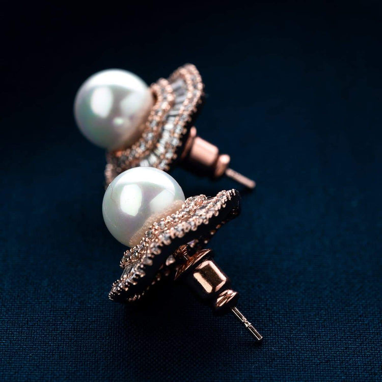The Beautiful World Pearl Earrings Online in India | Totapari India