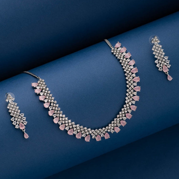 Avra Pink Necklace Set