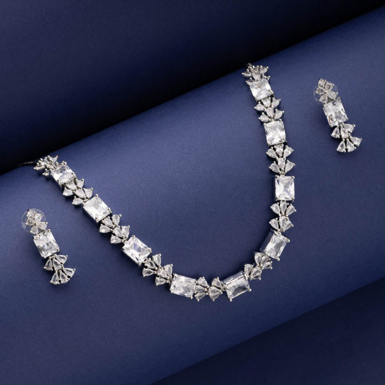 Cora Crystal Necklace Set