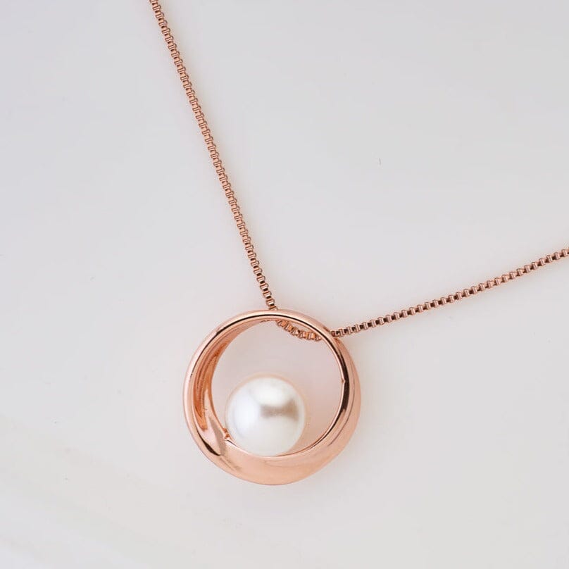 All Around Pearl Pendant Set