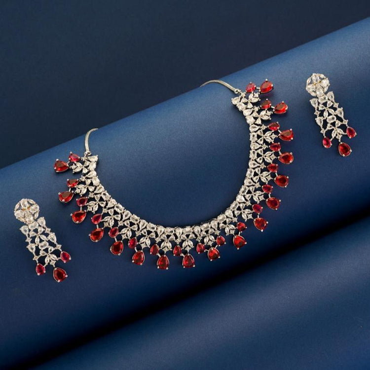 Lakshmi diamond necklace – Aksha Trends