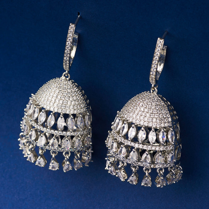 Saahiba Crystal Jhumka