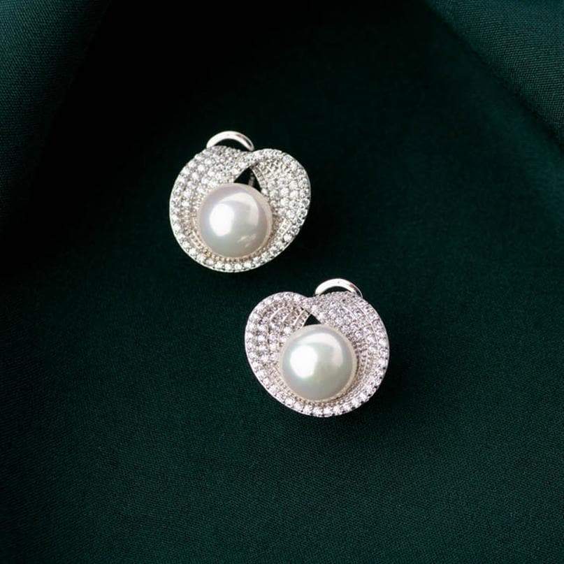 Round Diamond Stud Earrings (3/4 ct. tw.) in 18K White Gold