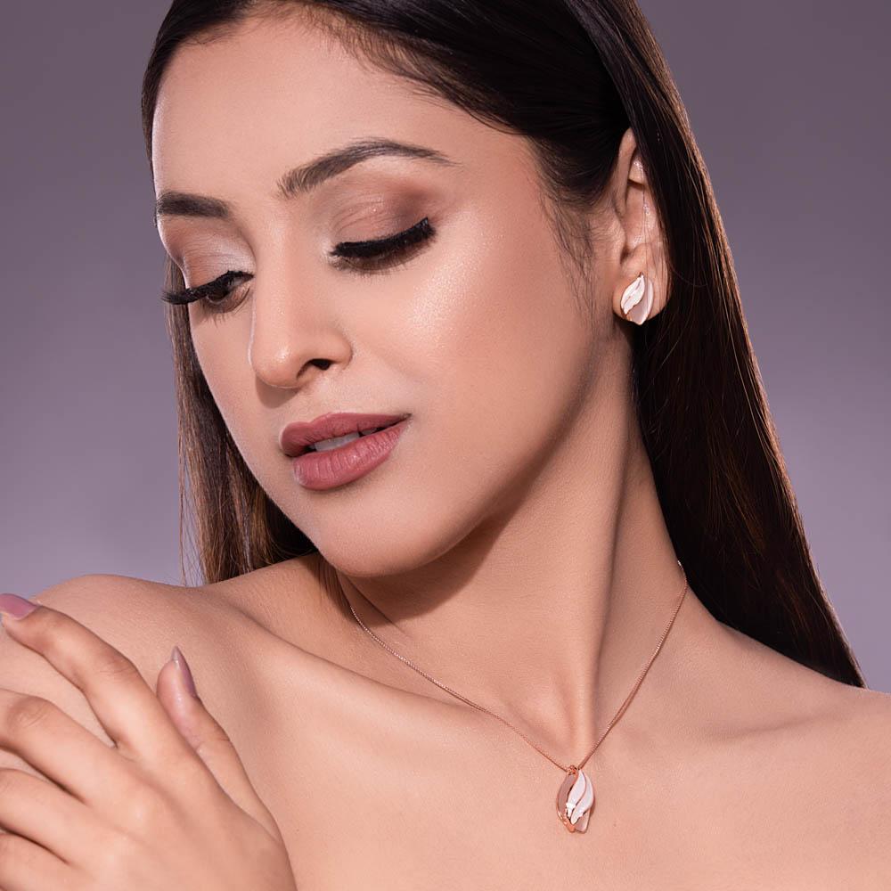 Tulika Pendant Set - Blingvine Jewellery