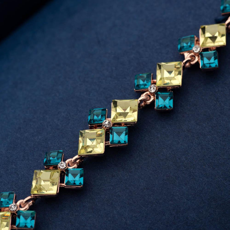Venice Colour Crystal Bracelet - Blingvine