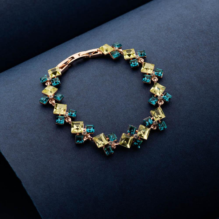 Mixed Natural Gilded Stone Bracelet – BauanaHygge.com