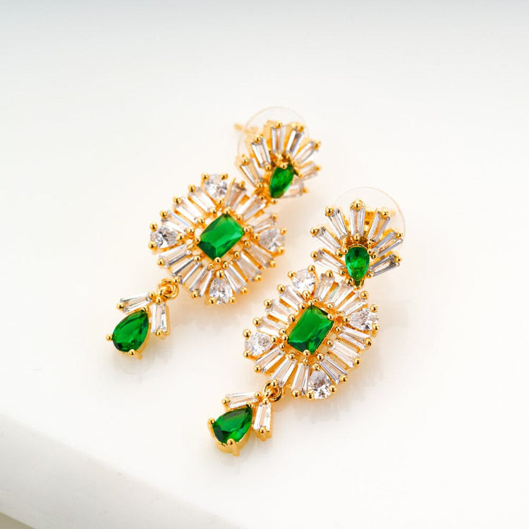 Vibrant Necklace Set - Emerald Green