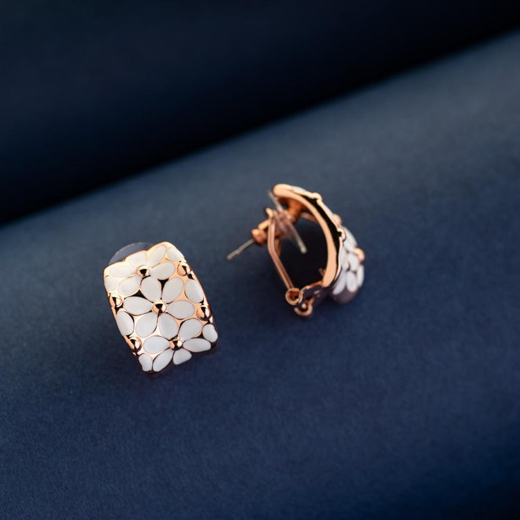14K White Gold Baguette Diamond Stud Earrings – Shyne Jewelers™